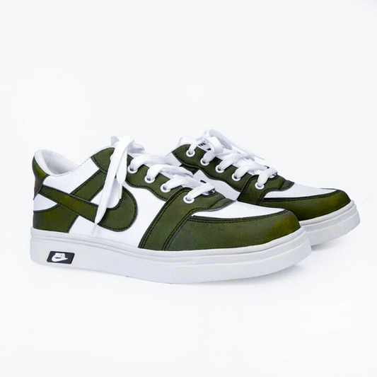 Nike Green & White Sneakers - FEMUU