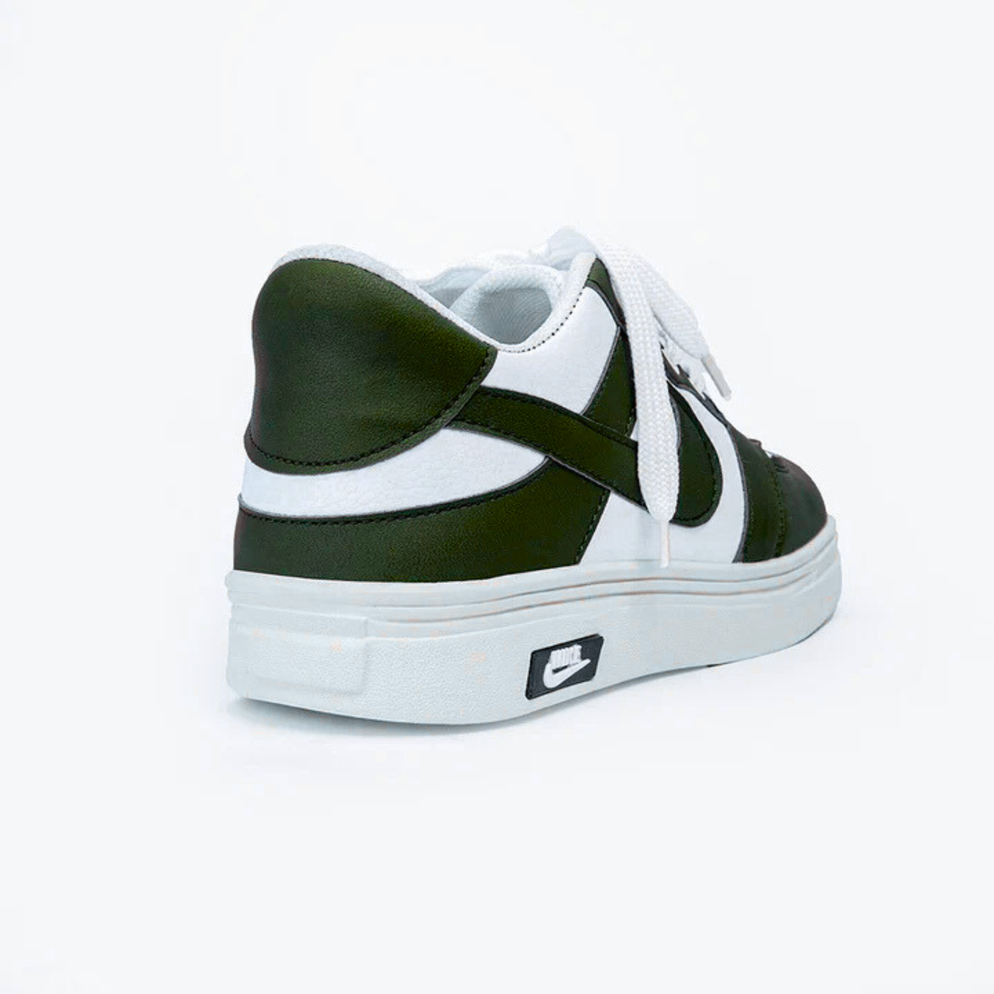 Nike Airforce Green & White Sneakers - FEMUU