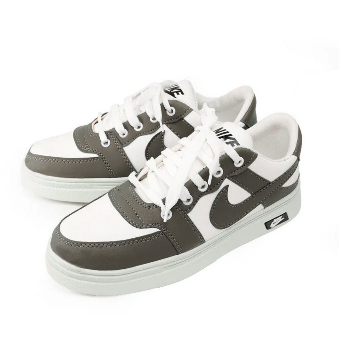 Nike Airforce Gray & White Sneakers - FEMUU